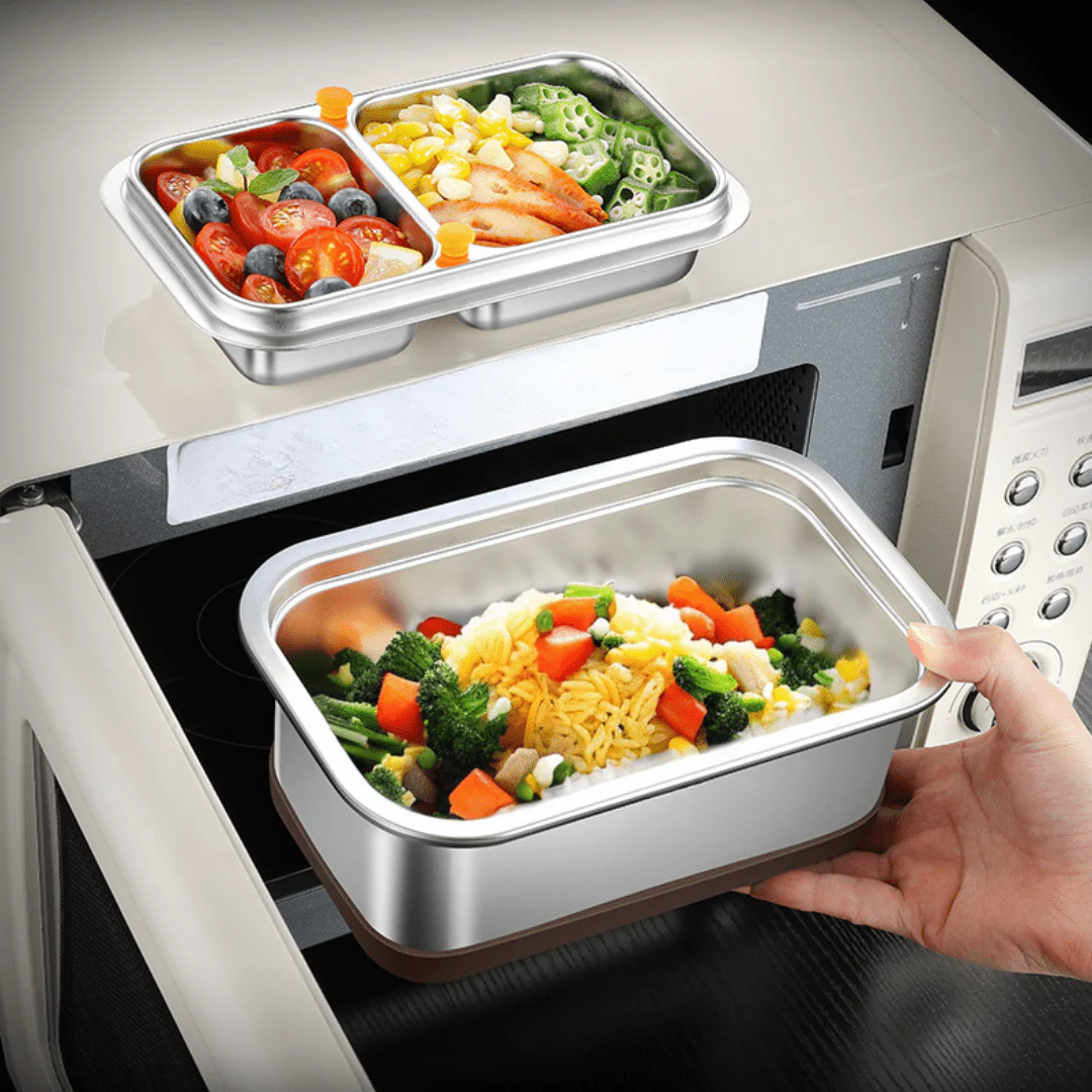 Multi-Function Eco Steel Lunch Container(1.6Ltr) - Image 3