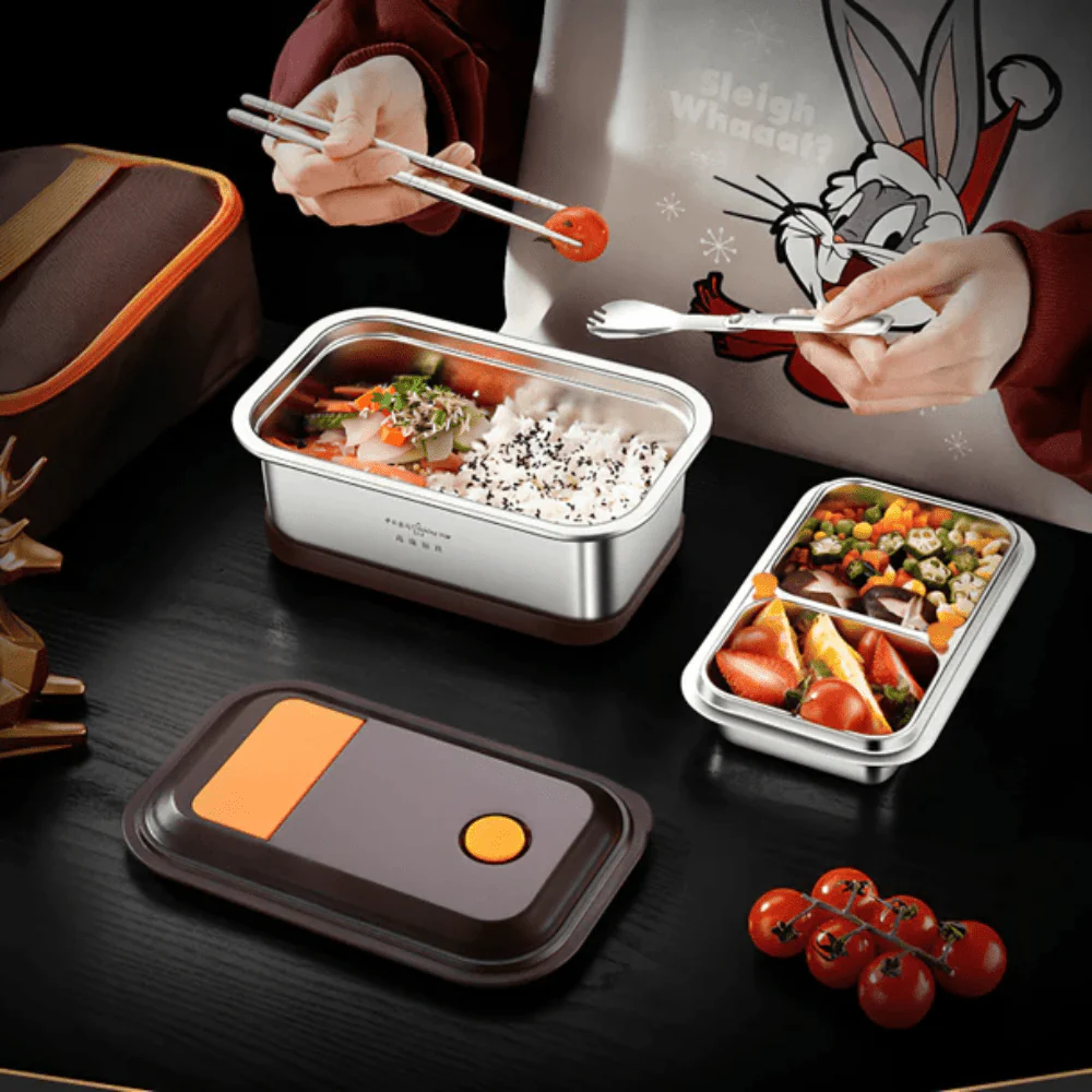 Multi-Function Eco Steel Lunch Container(1.6Ltr) - Image 5