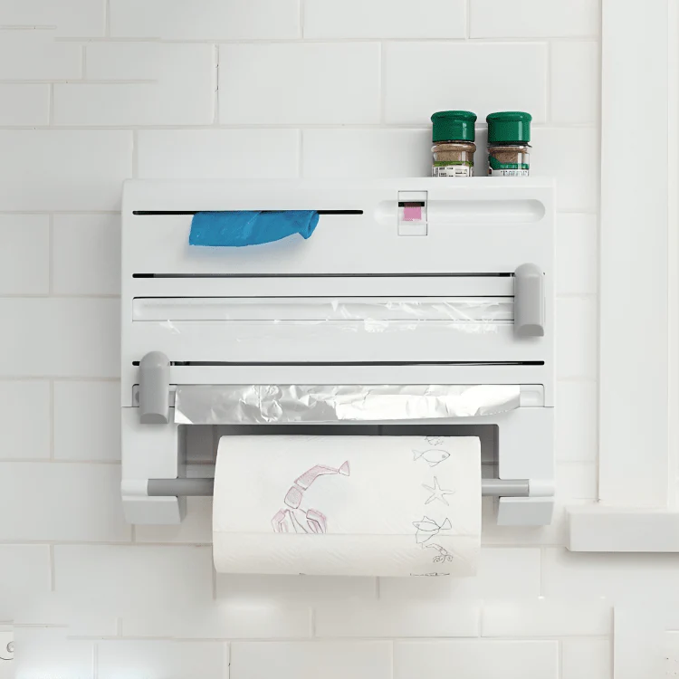 Multifunctional Paper Towel & Wrap Dispenser - Image 3