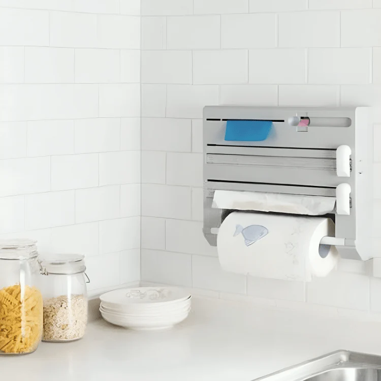 Multifunctional Paper Towel & Wrap Dispenser - Image 4