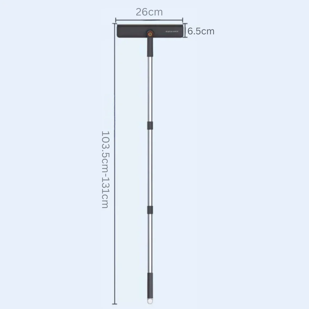 Multi-Functional 3-in-1 Telescopic Handle Glass Cleaning Tool - Image 6