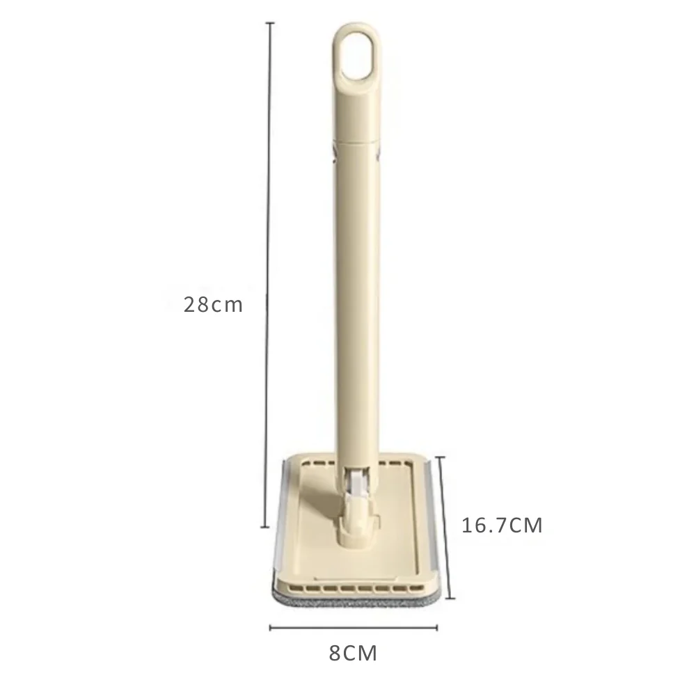 Multi-Functional Hands-Free Flat Mop with Disposable Towel Clip - Image 7