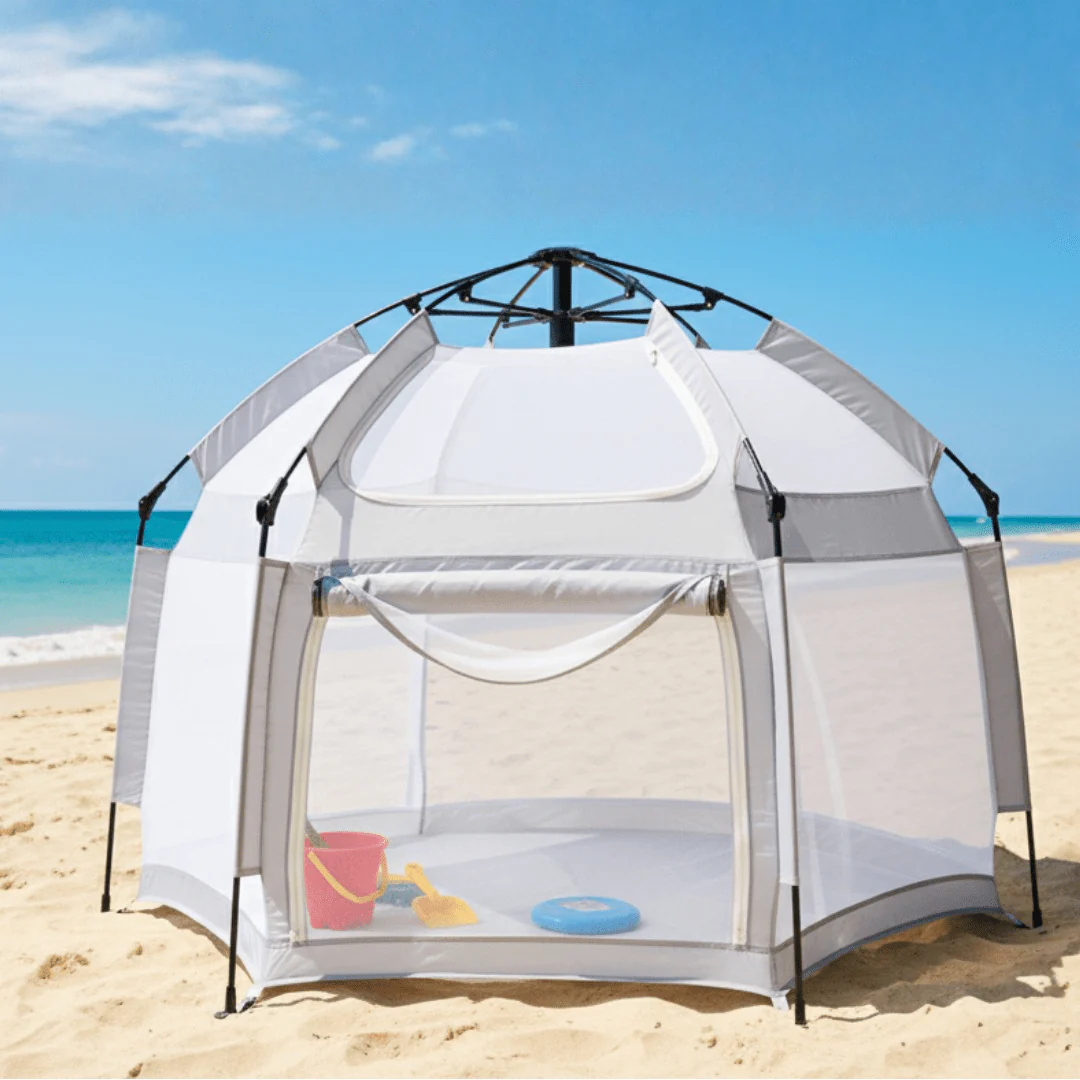 Multi-Functional Portable Baby Playpen Tent with Canopy