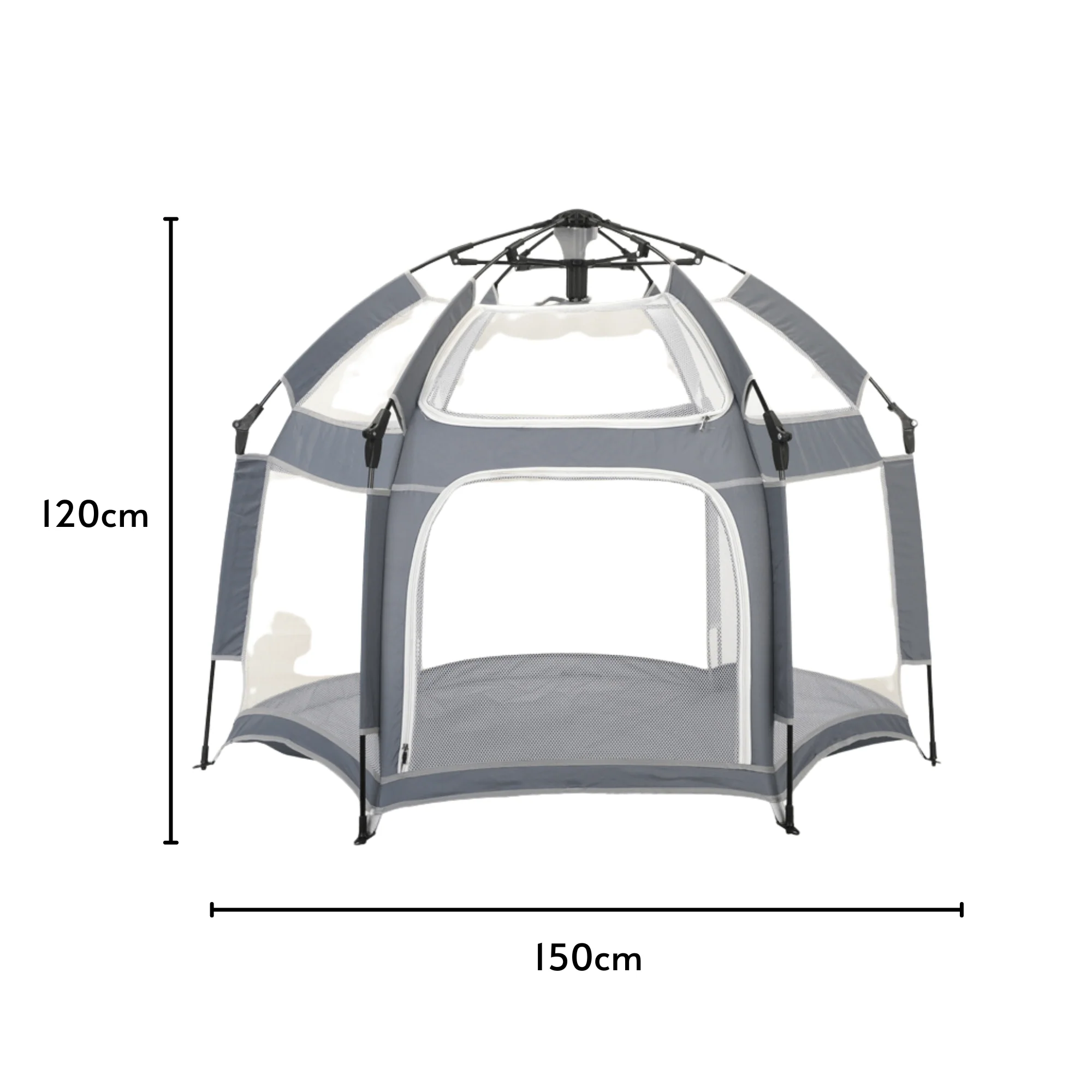 Multi-Functional Portable Baby Playpen Tent with Canopy - Image 6