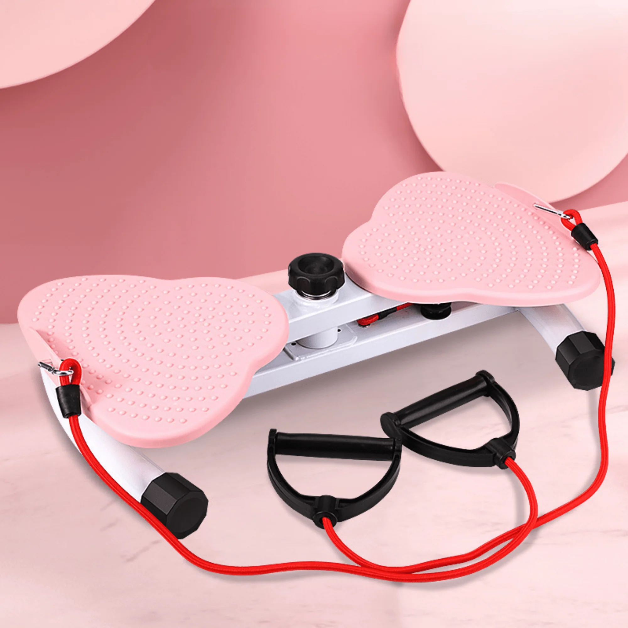 Multi-Functional Portable Twister Stepper with Resistance Bands for Home Workout - Image 3
