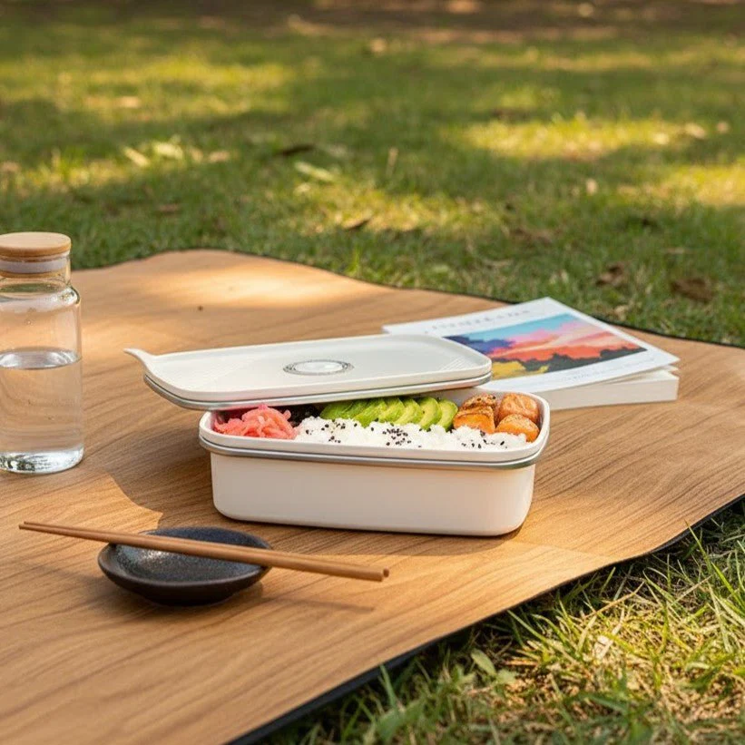 Multi-Functional Stainless Steel Food Storage Container with Leakproof Lid (700ml) - Image 3