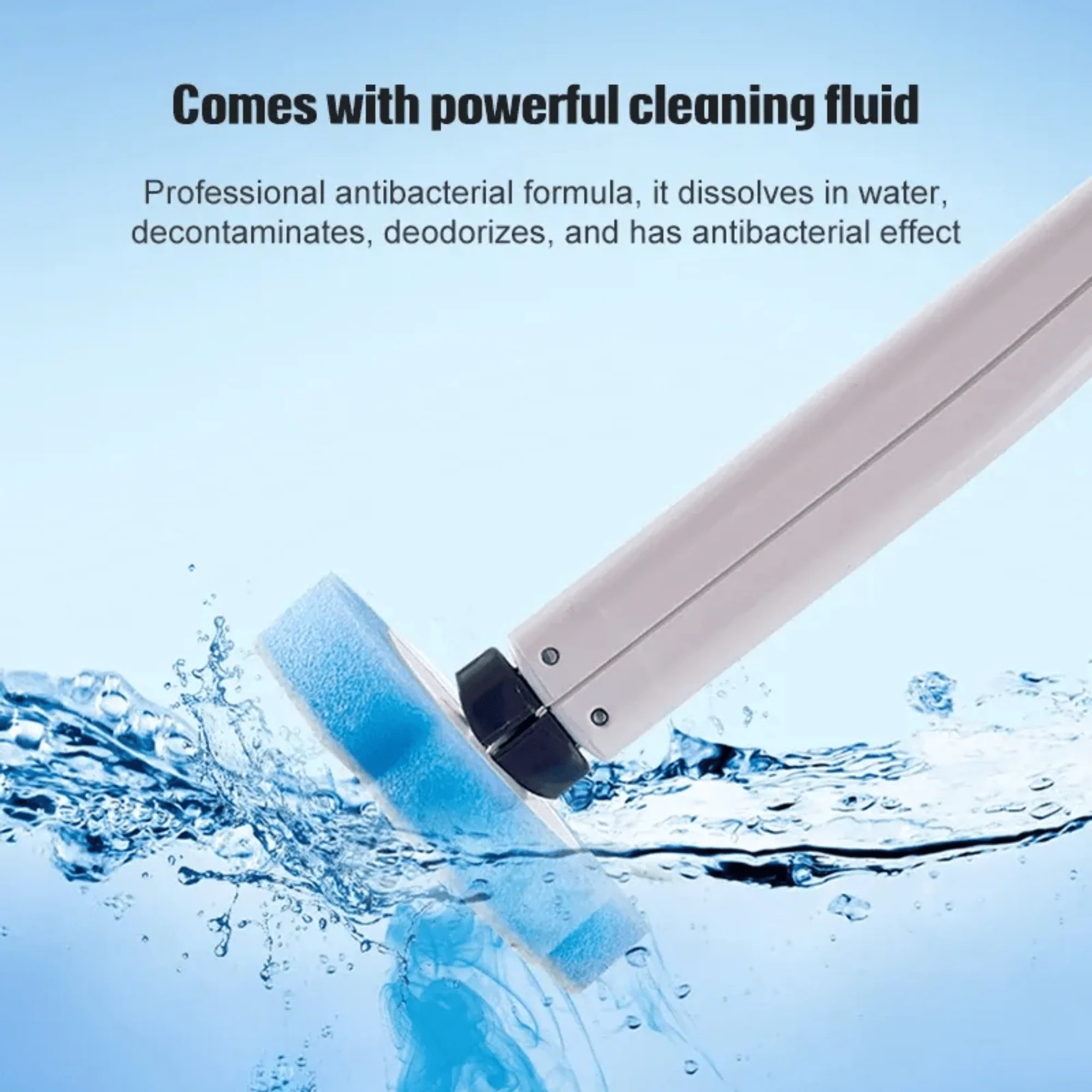 Multi-Functional Toilet Brush Set with 6 Refill Heads and Storage Holder - Image 5