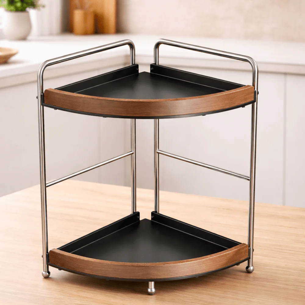 Multi-Layer Corner Storage Organizer Rack - Image 4