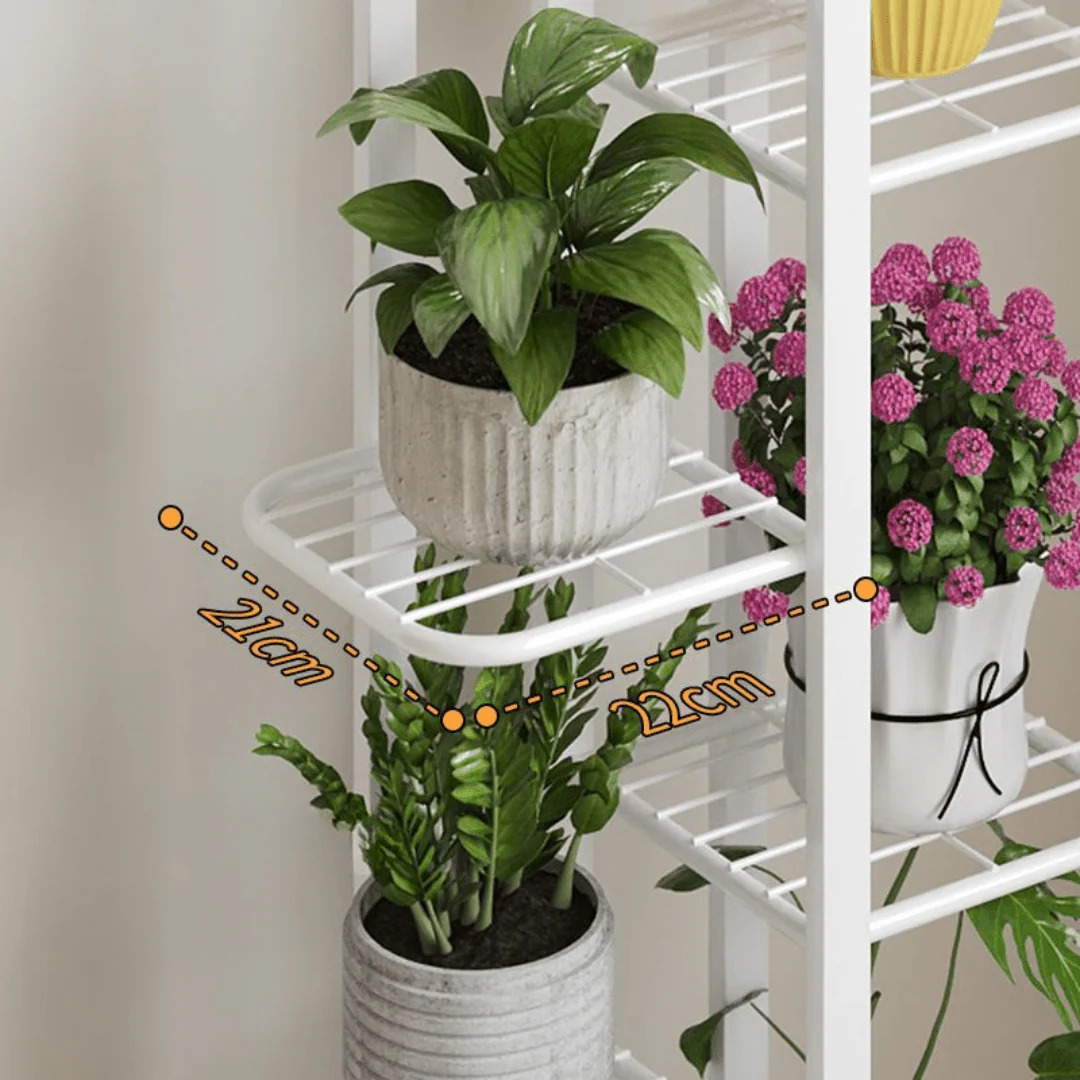 Multi-Layer Floor Standing Metal Flower Plant Stand - Image 4