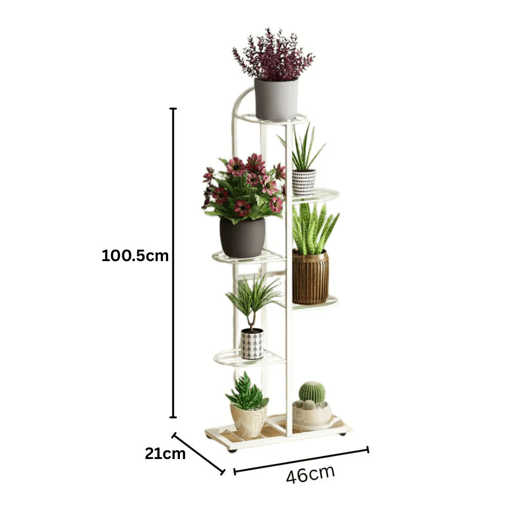 Multi-Layer Floor Standing Metal Flower Plant Stand - Image 6