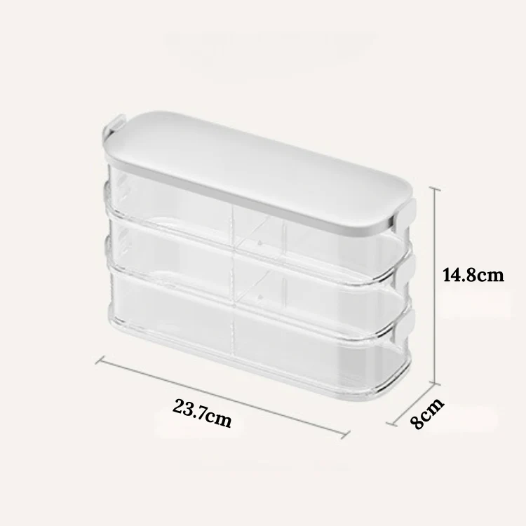 Multi-Layer Sealed Spice Container for Kitchen Storage - Image 8