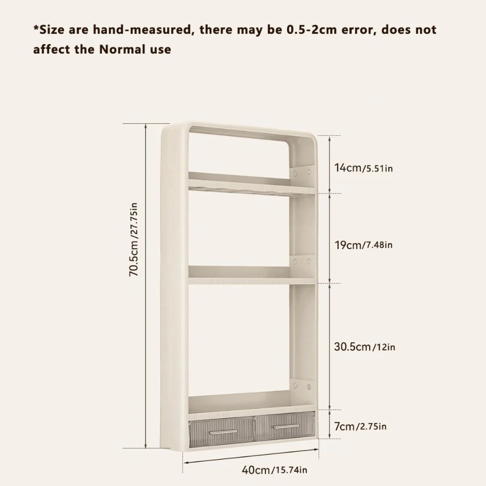 Multi-Layer Wall-Mounted Storage Shelves - Image 9