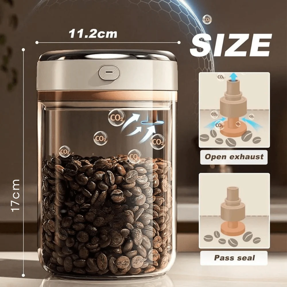 Multi-Purpose Airtight Borosilicate Glass Storage Jar - Image 12