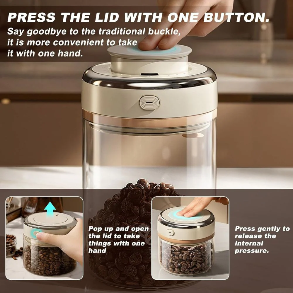 Multi-Purpose Airtight Borosilicate Glass Storage Jar - Image 9