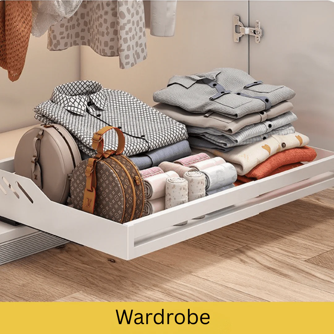 Multi-Purpose Carbon Steel Telescopic Slide-Out Storage Rack - Image 4