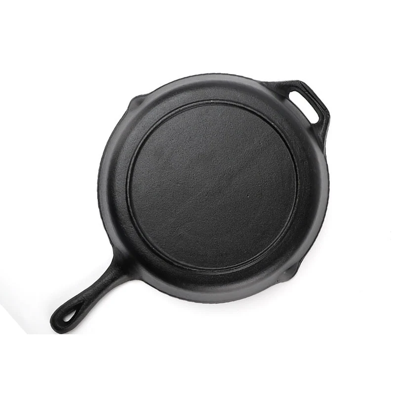 Multi-Purpose Cast Iron Flat & Grooved Cooking Pan(32cm) - Image 8