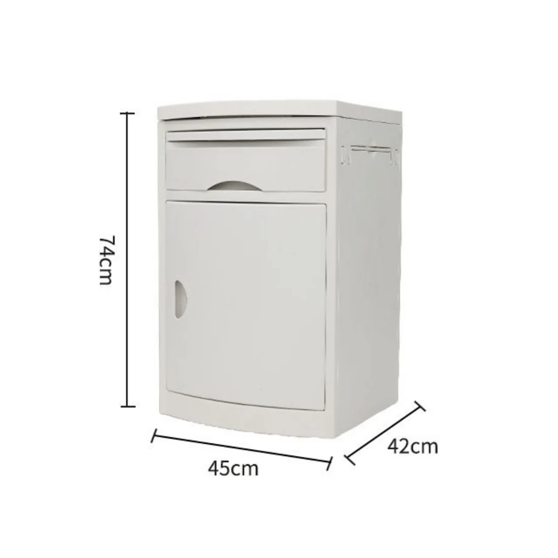 Multi-Purpose Compact Plastic Storage Cabinet(74cm) - Image 6