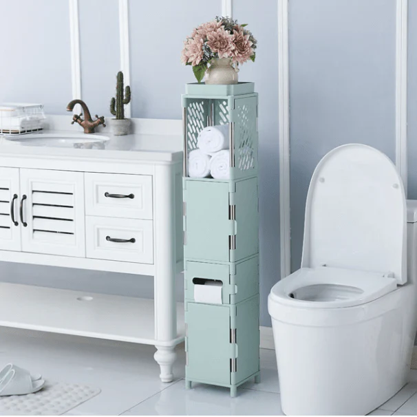Multi-Purpose Compact Slim Corner Tower Organizer (103cm) - Image 4