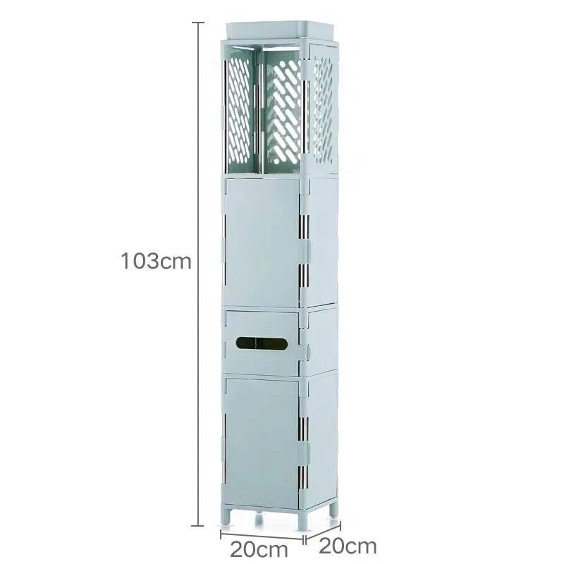 Multi-Purpose Compact Slim Corner Tower Organizer (103cm) - Image 5