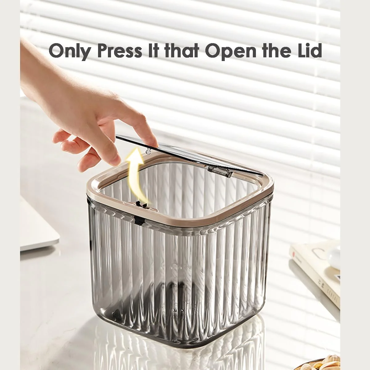 Multi-Purpose Compact Storage Box with Lid - Image 5