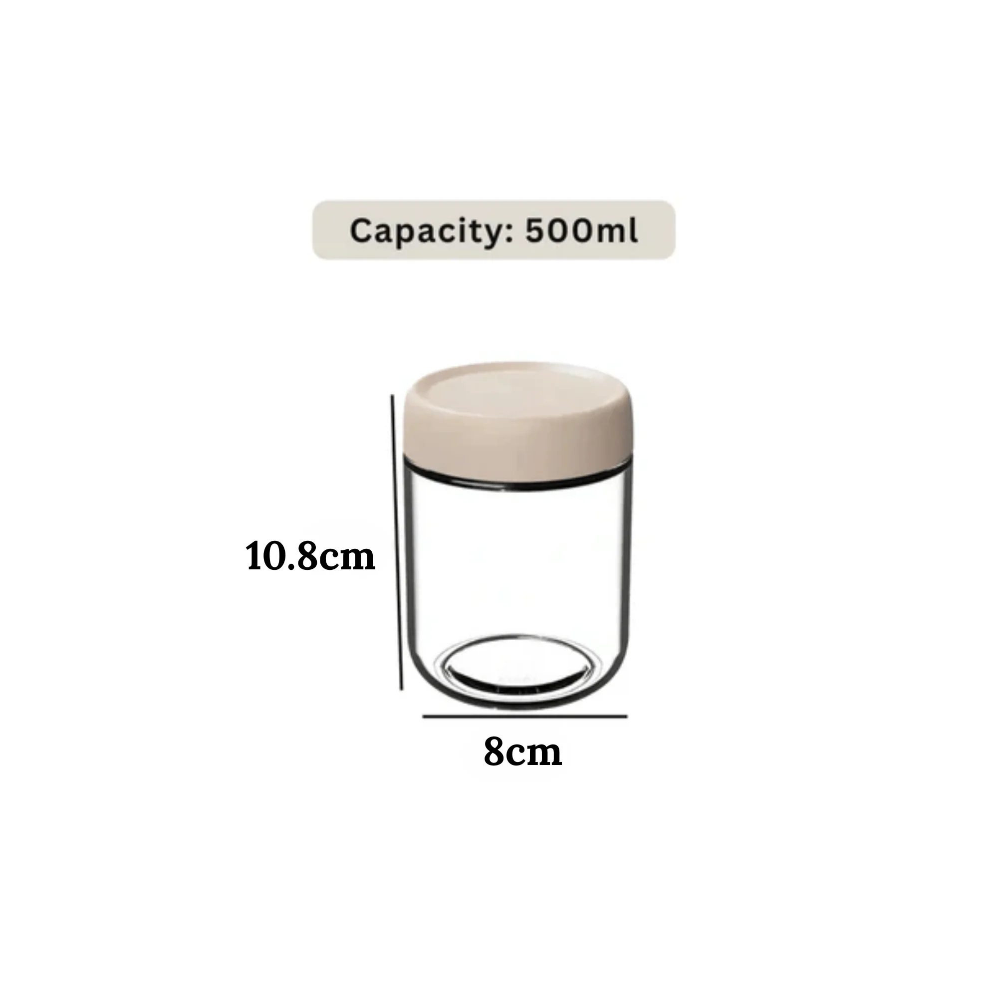 Multi-Purpose Glass Storage Container - Image 8