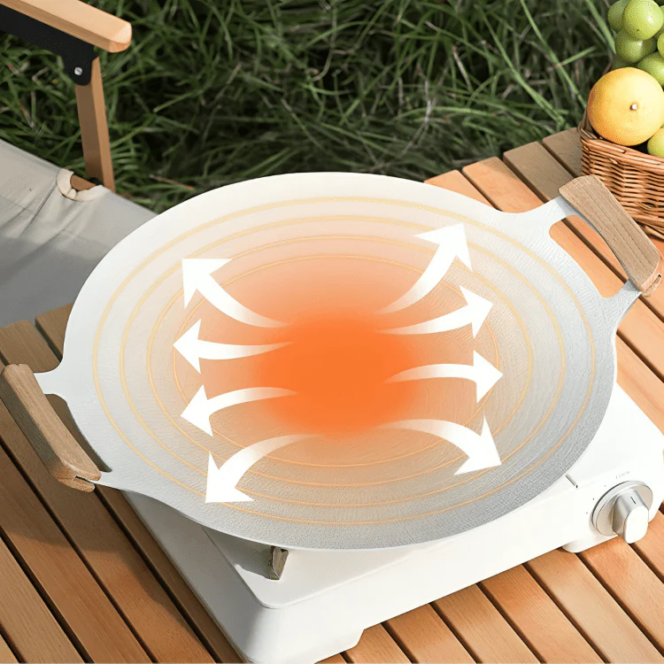 Multi-Purpose Maifan Stone Non-Stick Grill Pan(42cm) - Image 6