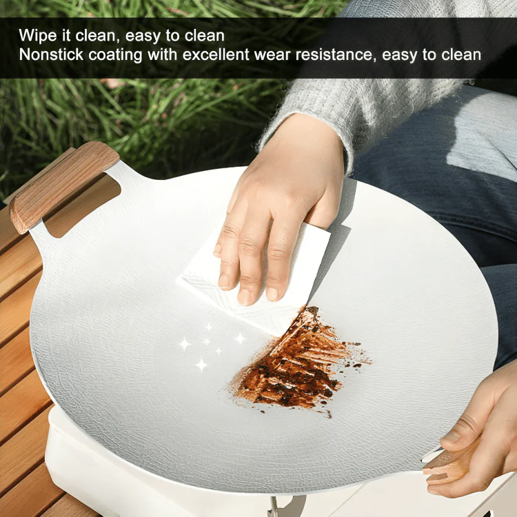 Multi-Purpose Maifan Stone Non-Stick Grill Pan(42cm) - Image 8
