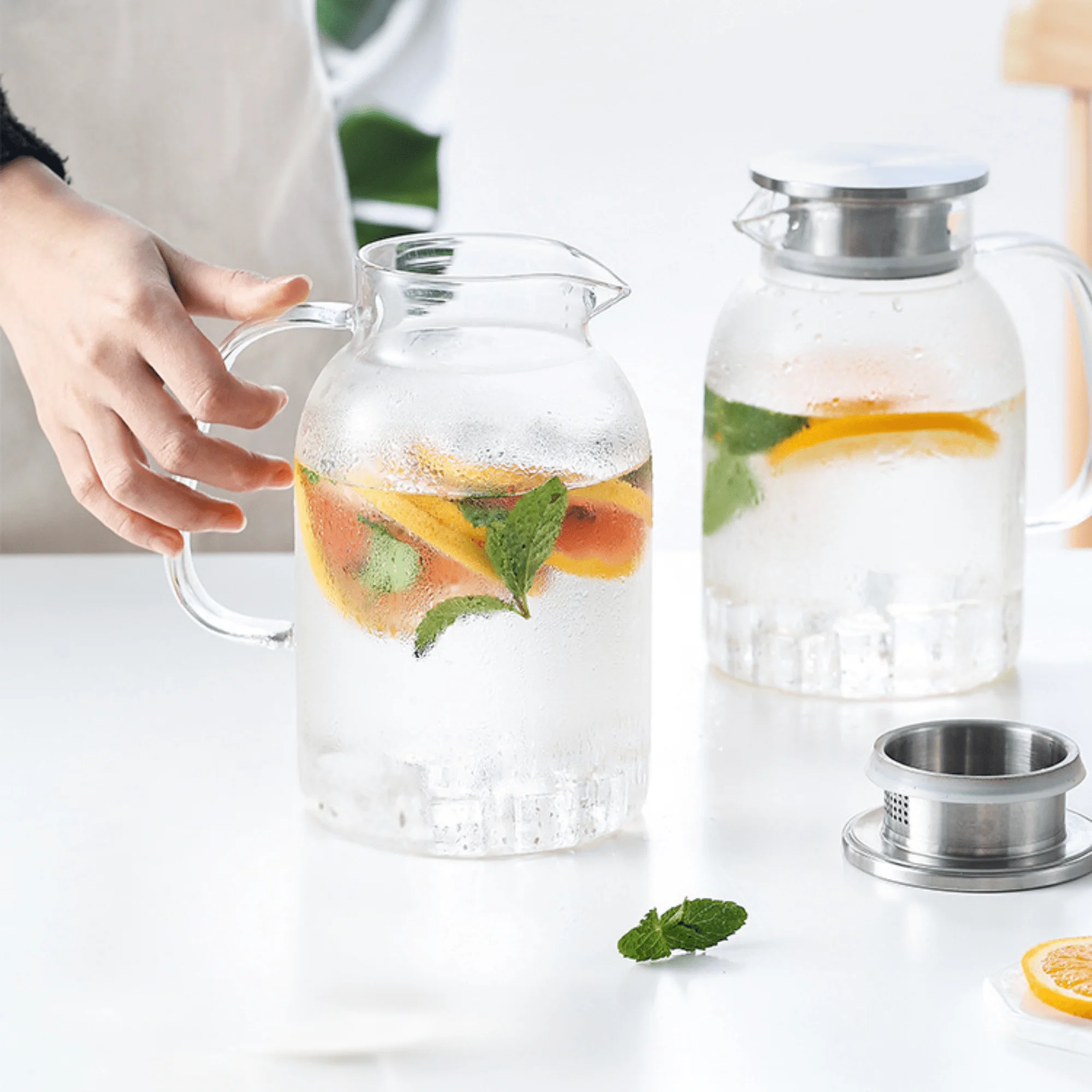 Multi-Purpose Large Capacity Heat-Resistant Borosilicate Glass Kettle - 1800ml - Image 4