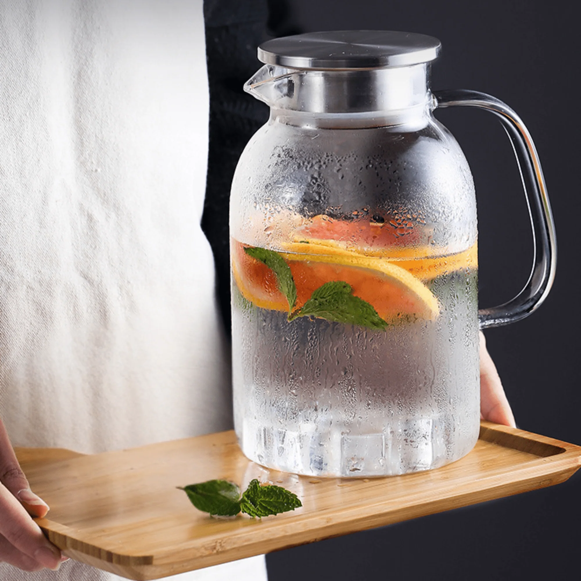 Multi-Purpose Large Capacity Heat-Resistant Borosilicate Glass Kettle - 1800ml - Image 5