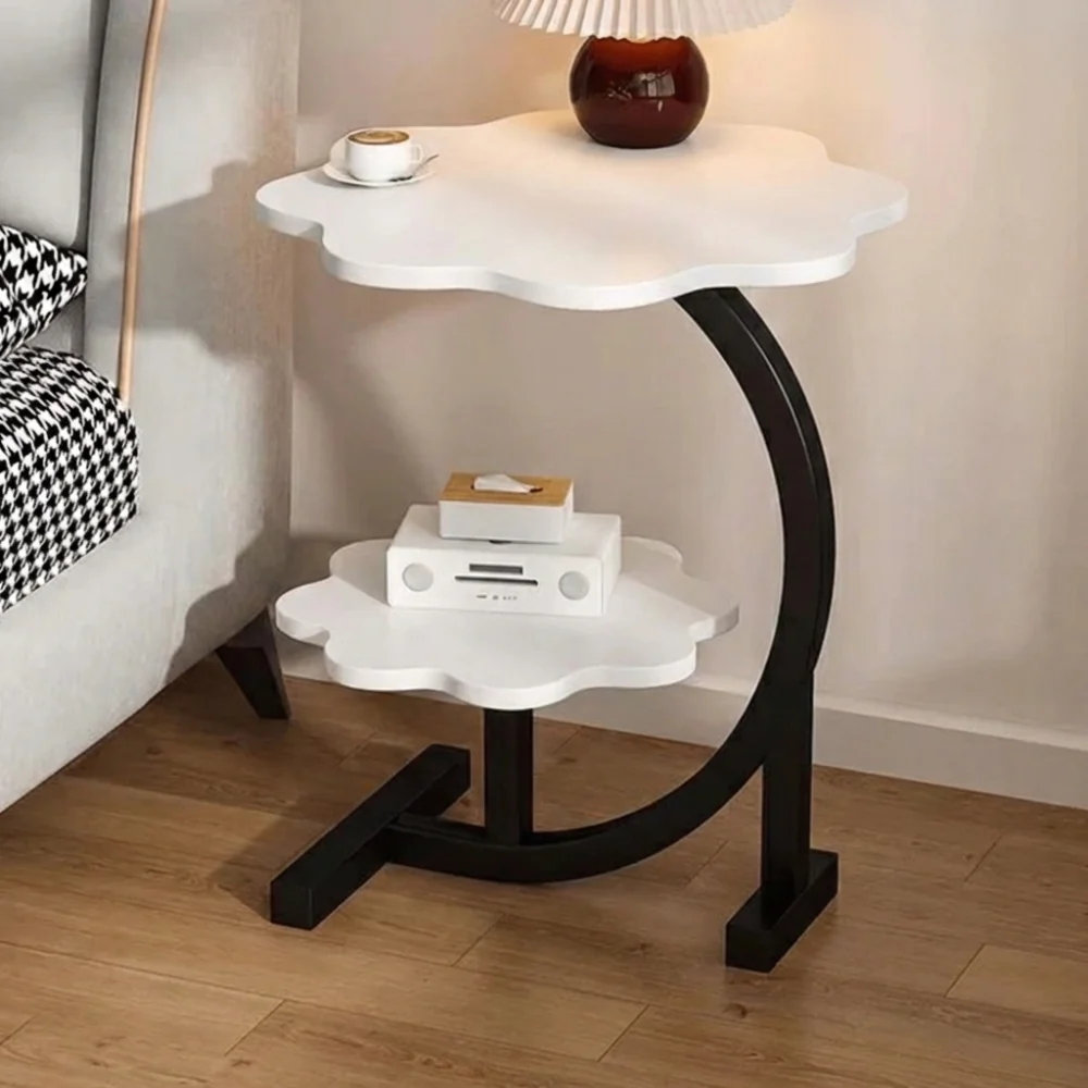 Multi-Purpose Wooden Bedside and Sofa Side Table - Image 4