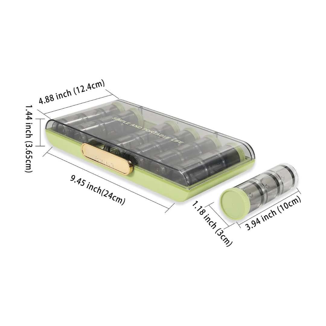 Multi-purpose Mini Container With Adjustable Dividers - Image 6