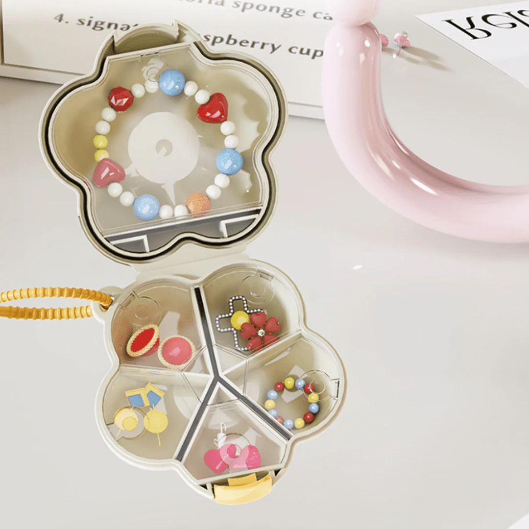 Multi-Purpose Mini Storage Pill & Jewelry Organizer Case (Pack of 1) - Image 3
