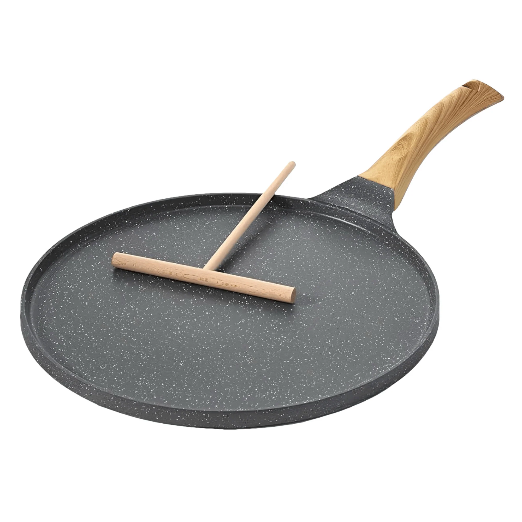 Multi-Purpose Non-Stick Maifan Stone Frying Pan With Ceramic Base(26cm) - Image 7