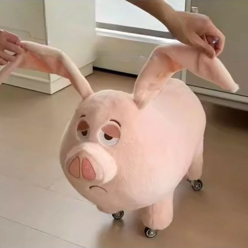 Multi-Purpose Pig Stool Soft Plush Chair (60cm) - Image 4