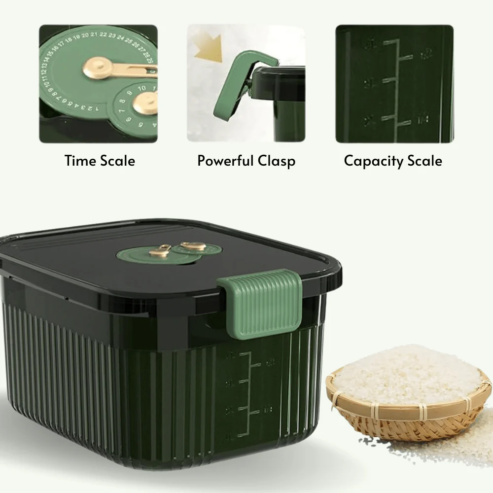 Multi-Purpose Plastic Airtight Food Storage Container With Lid(5Kg) - Image 4