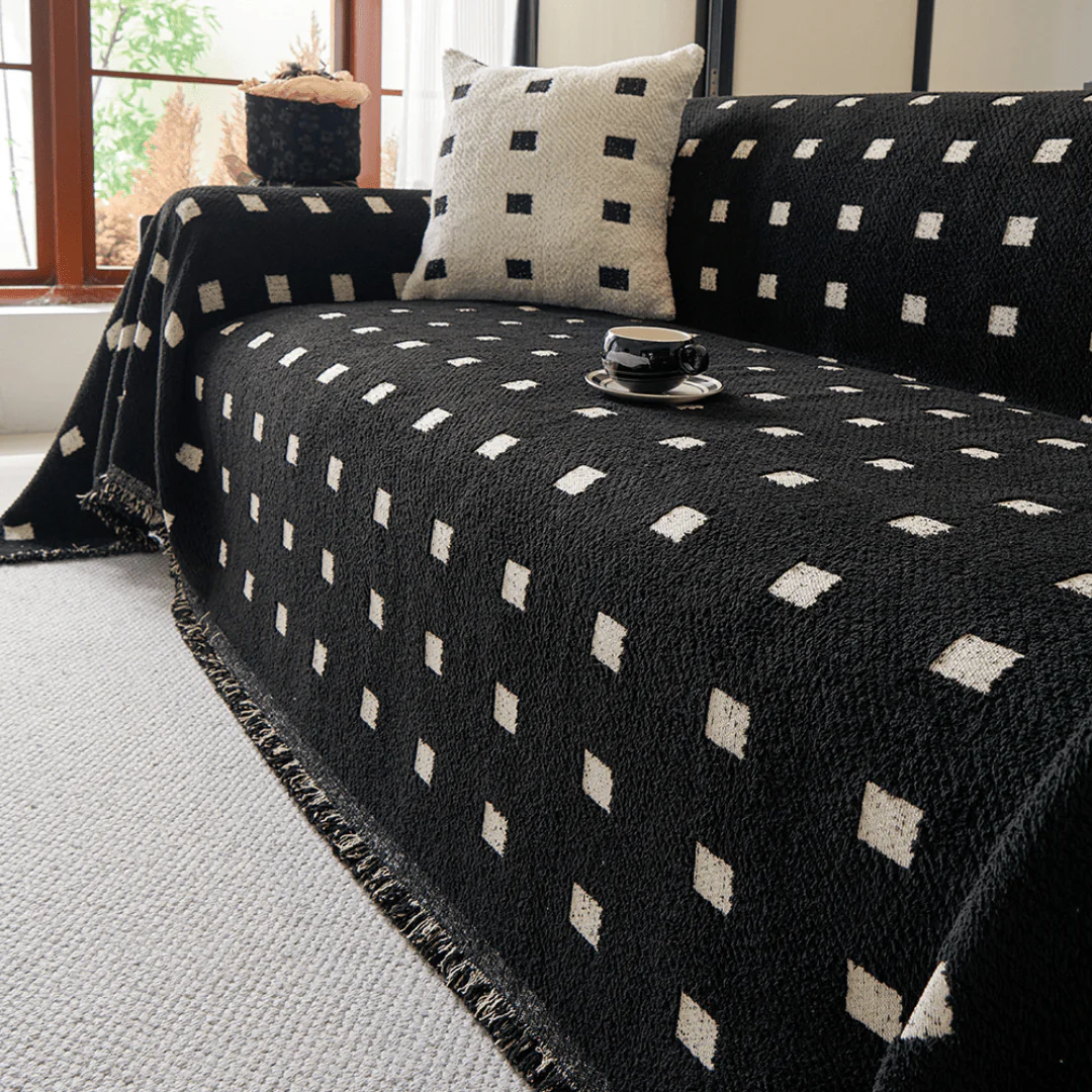 Multi-Purpose Plush Chenille Anti-Slip Full Sofa Cover - Image 2