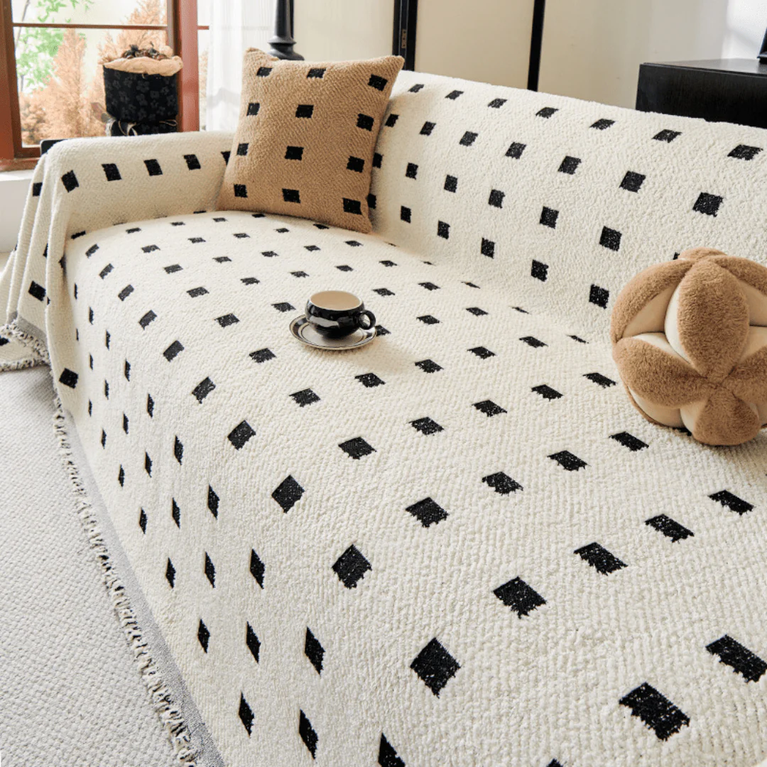 Multi-Purpose Plush Chenille Anti-Slip Full Sofa Cover - Image 6