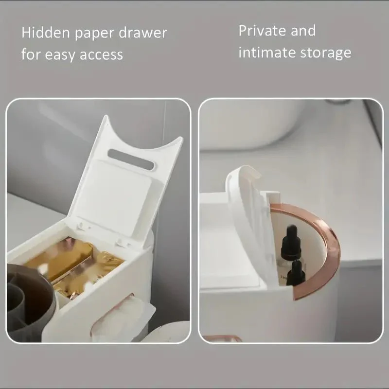 Multi-Purpose Slim Design Rolling Storage Cart - Image 5