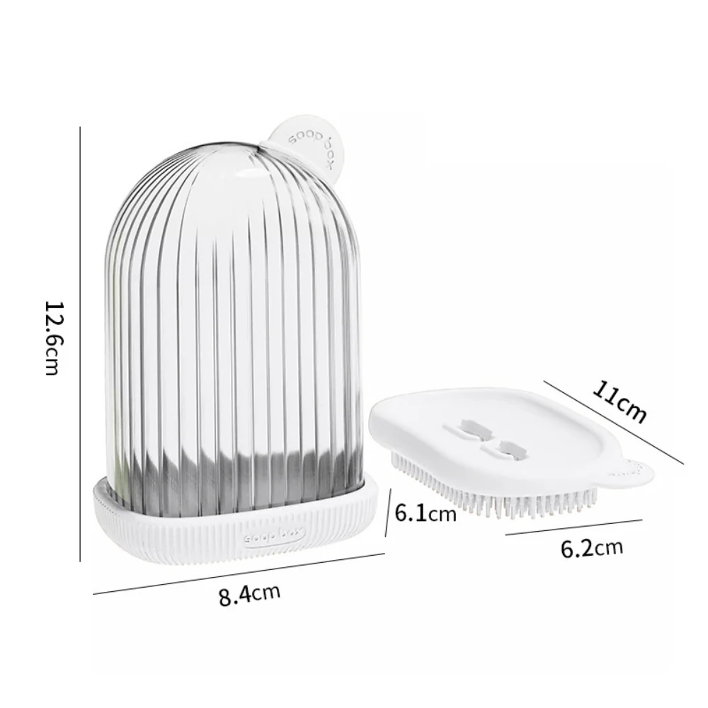 Multi-Purpose Soap Box With Bath Brush - Image 8