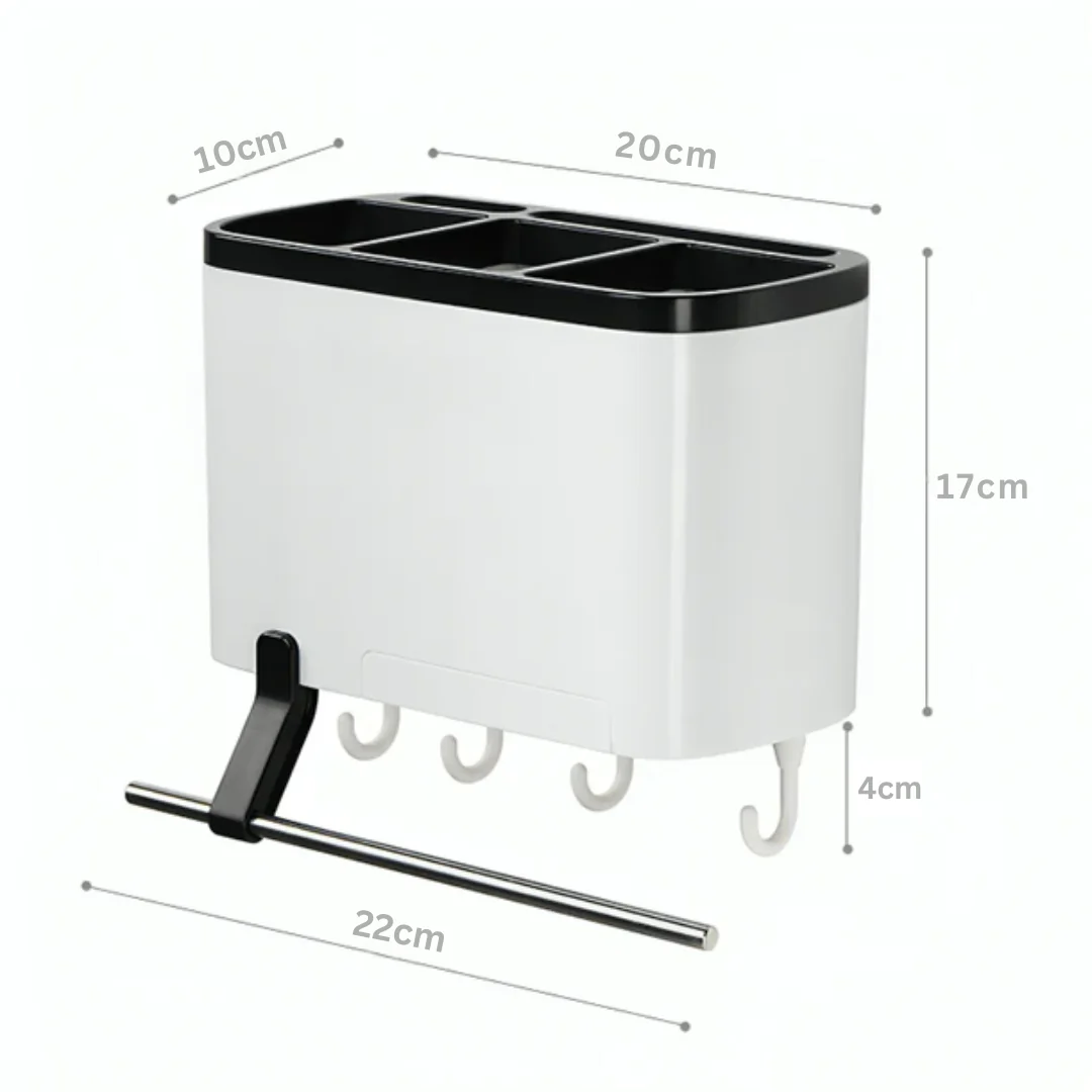 Multi-Purpose Space-Saver Utensil Storage Rack - Image 13