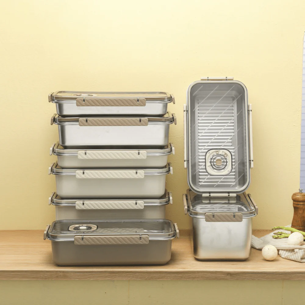 Multi-Purpose Stainless Steel Food Container - Image 5