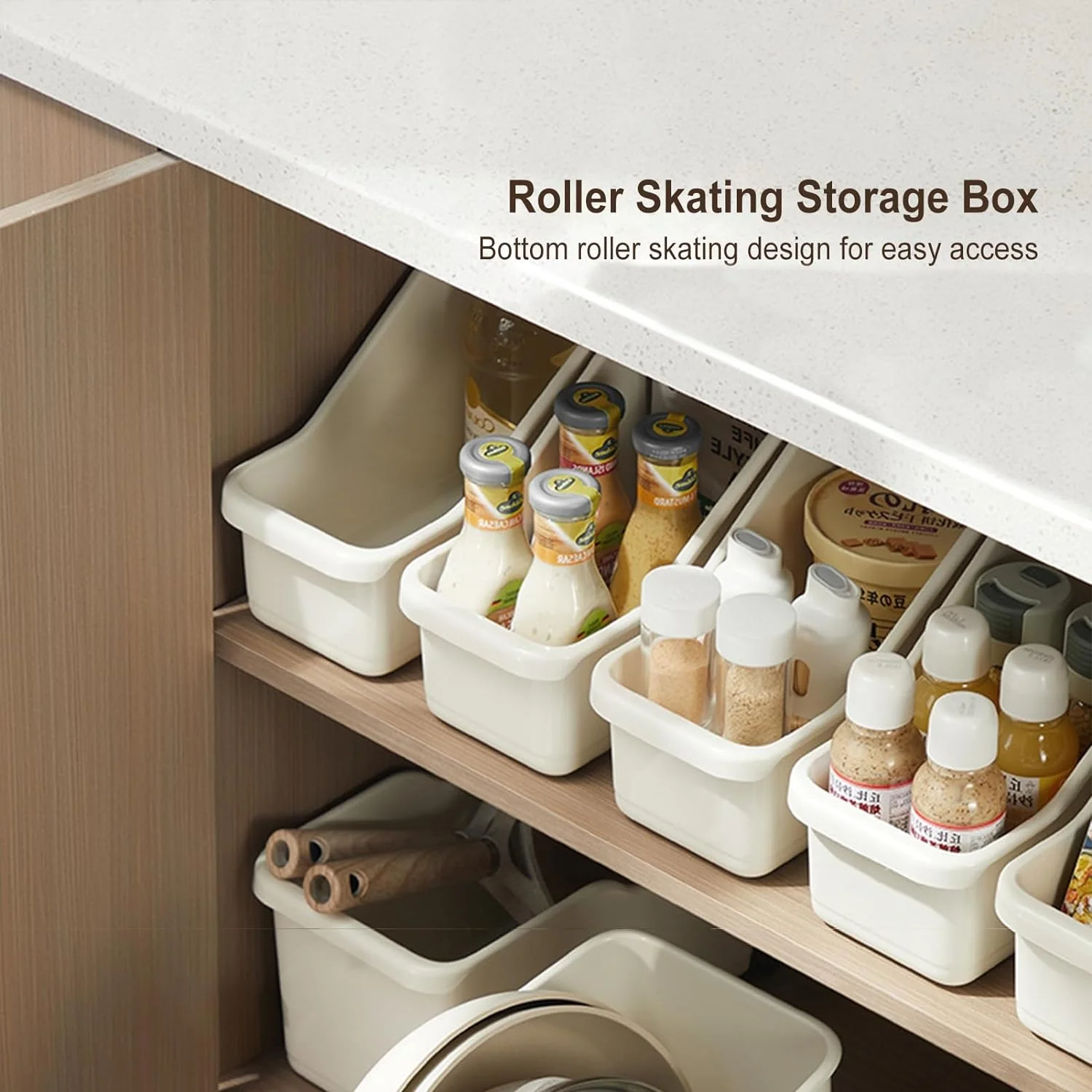 Multi-Purpose Storage Basket With Wheels - Image 6