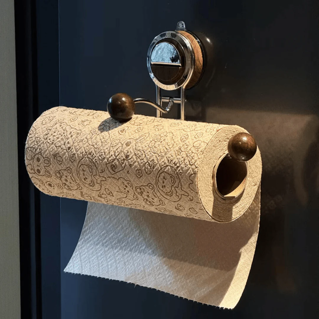 Multi-Purpose Suction Cup Paper Towel Holder - Image 3