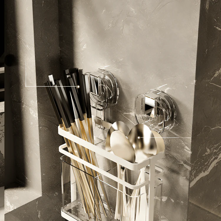 Multi-Purpose Suction Grip Spoon Organizer - Image 6