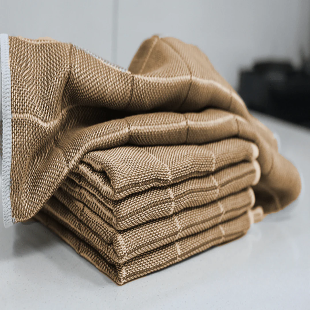 Multi-Purpose Thickened Wood Fiber Water Absorbent Cleaning Cloth(30 x 30cm) - Image 3