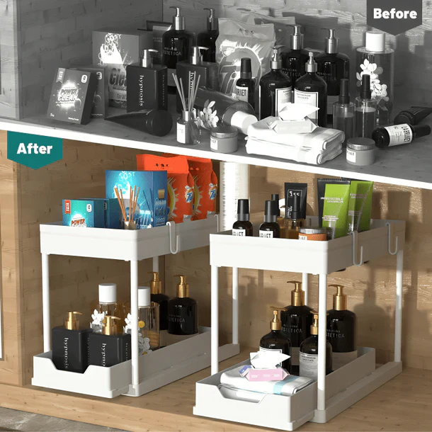 Multi-purpose Under Sink Shelf Organizer - Image 5