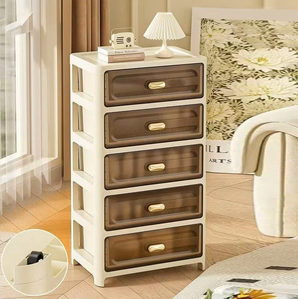 Multi-Purpose Vertical Drawer Rolling Organizer with Wheels - Image 2