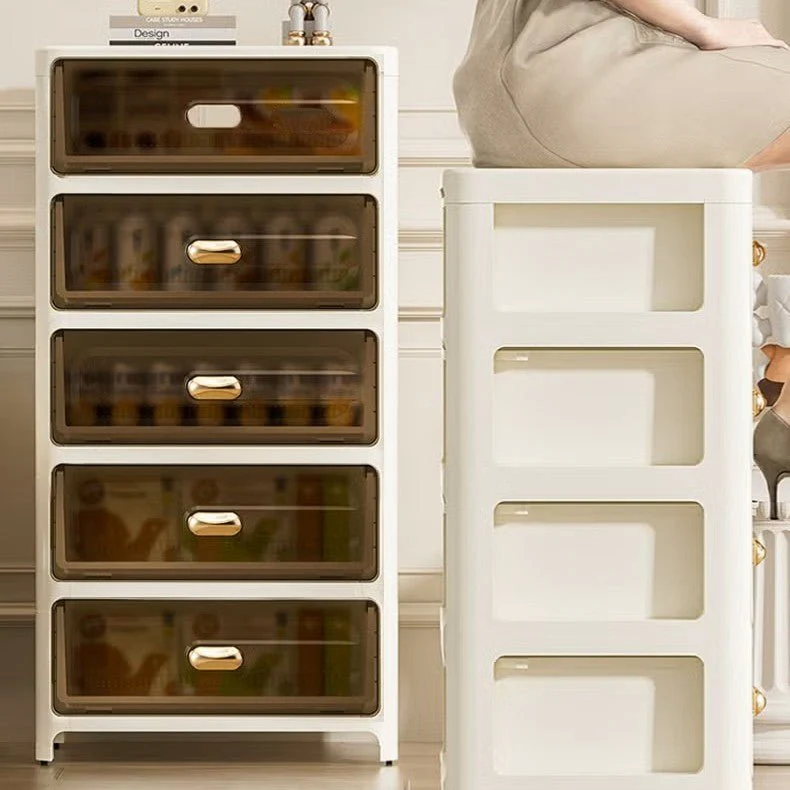 Multi-Purpose Vertical Drawer Rolling Organizer with Wheels - Image 4