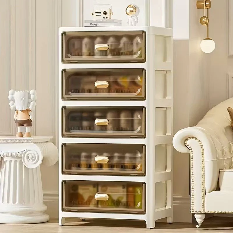 Multi-Purpose Vertical Drawer Rolling Organizer with Wheels - Image 5