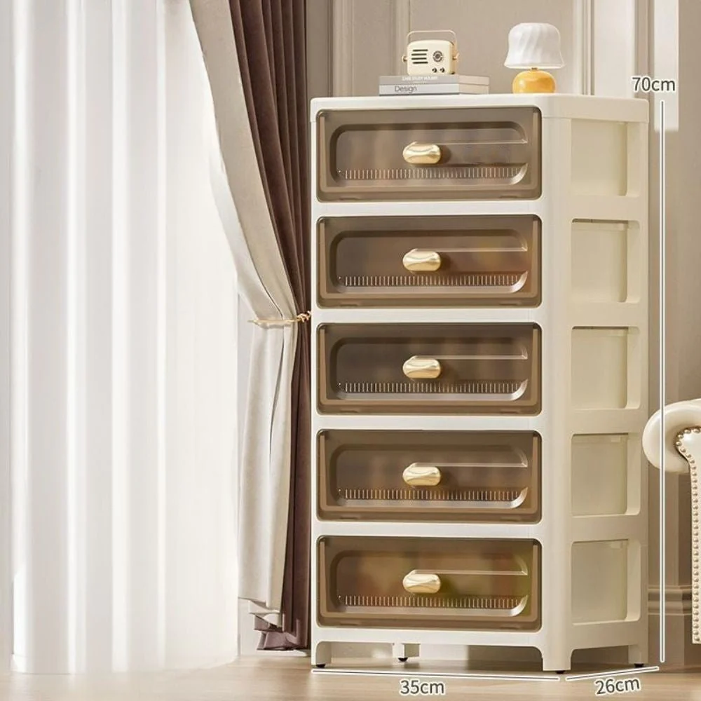 Multi-Purpose Vertical Drawer Rolling Organizer with Wheels - Image 8
